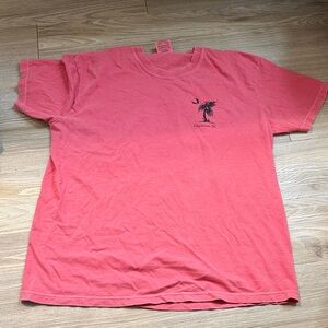 Comfort Colors Coral Short Sleeve Tee Charleston